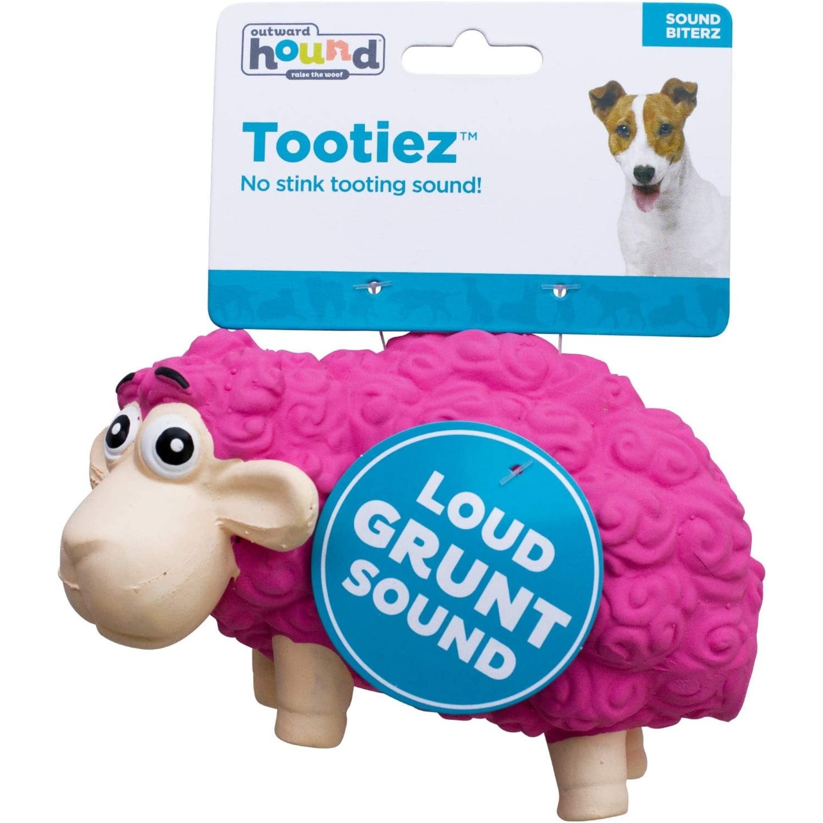 Outward Hound Tootiez Sheep pink small