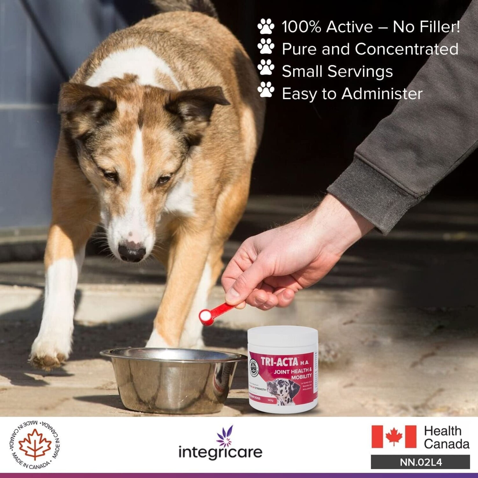 Tri-Acta Maximum Strength Joint Health + Mobility 140g For Medium Dogs