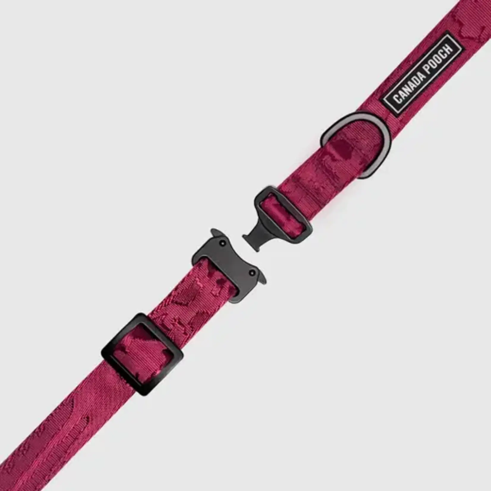 Canada Pooch Canada Pooch Core Utility Leash Plum Camo  L/XL