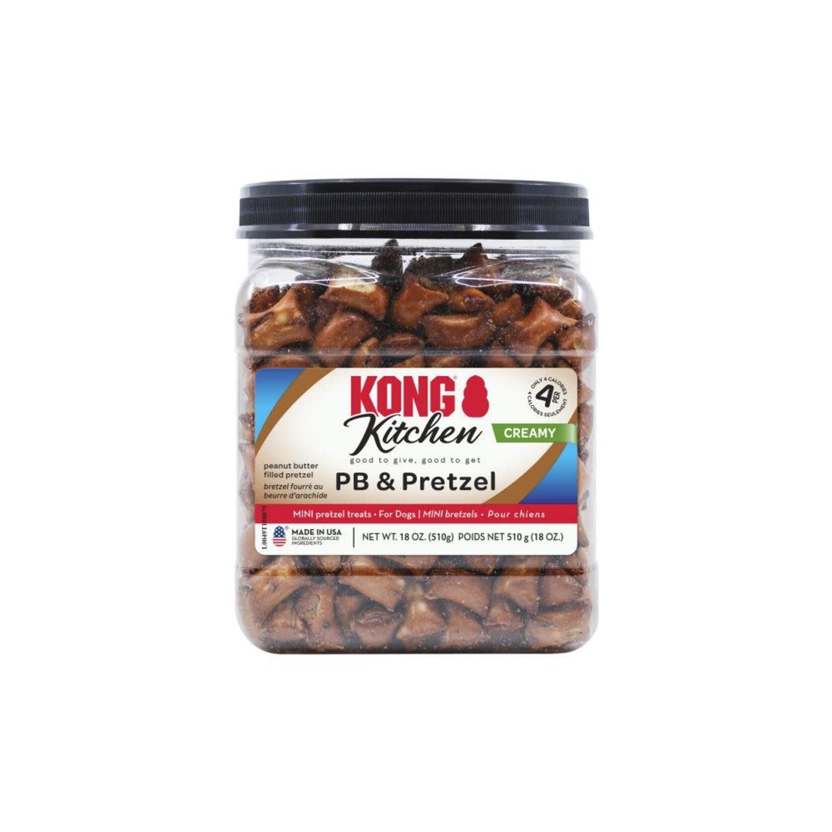Kong Kong Kitchen Creamy  PB&Pretzel 510g