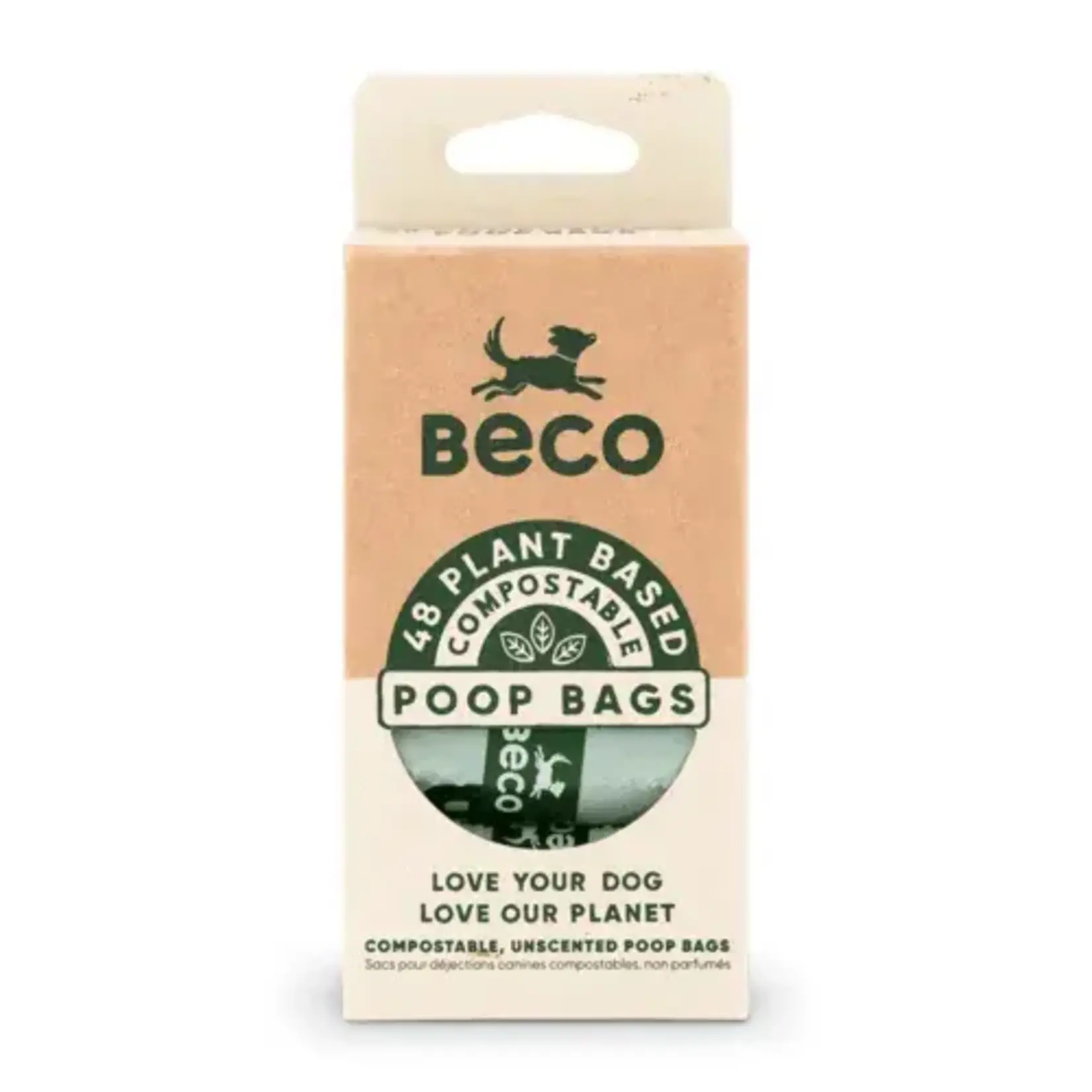 Beco Pets Beco Compostable Plant Based Unscented  Poop Bag