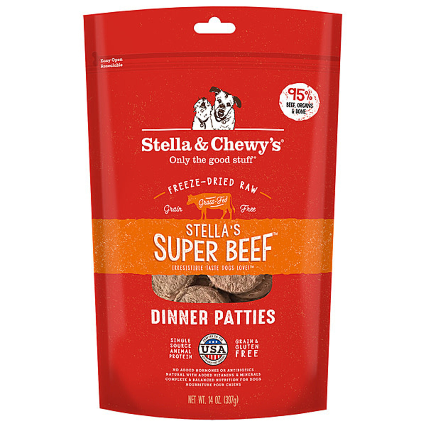 Stella & Chewy's Stella & Chewy's freeze dried dinner patties Beef
