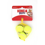 Kong Kong Squeak Air Tennis ball  3pk  XS