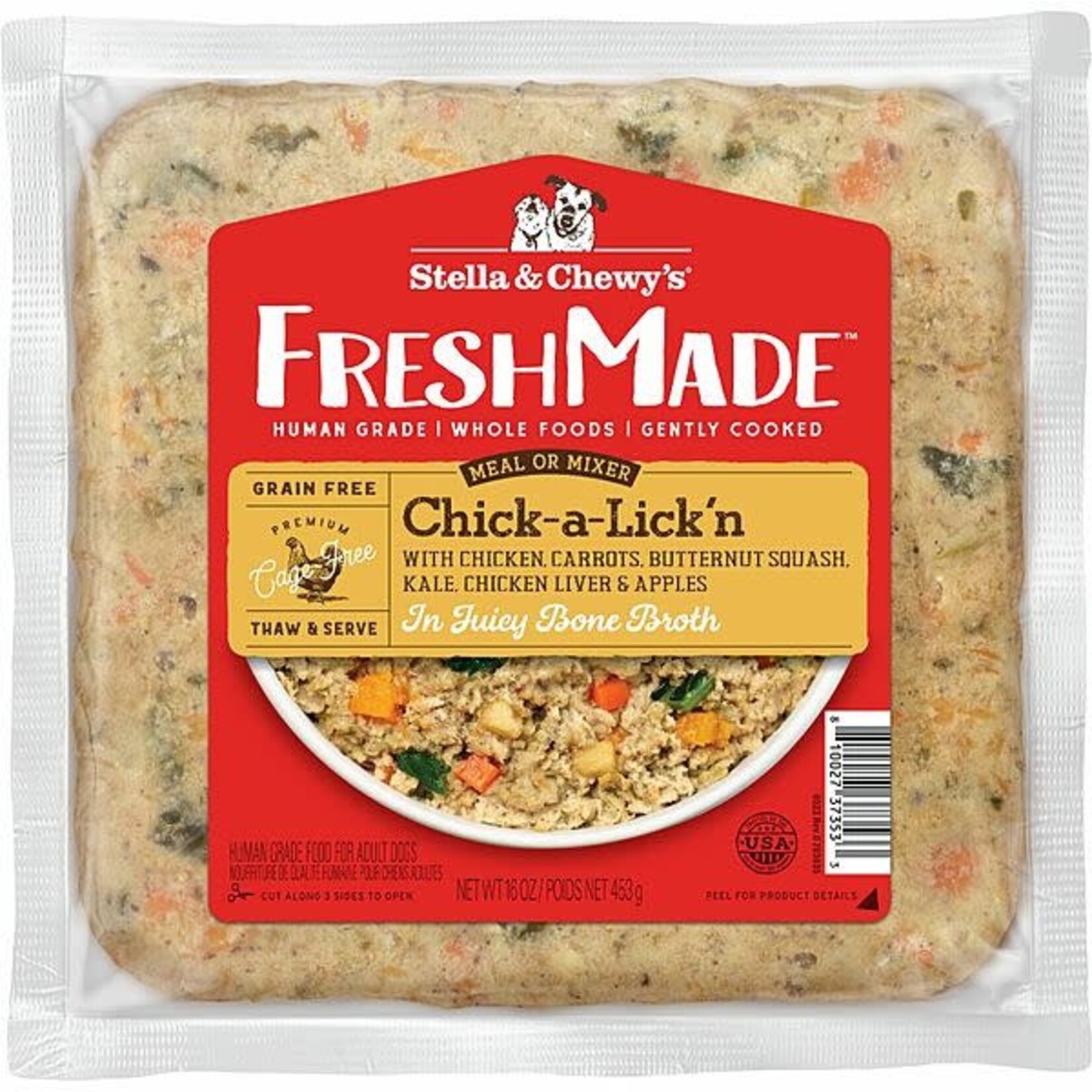 Stella & Chewy's Stella & Chewy Frozen Fresh Made Chick-a-Lick'n 16oz