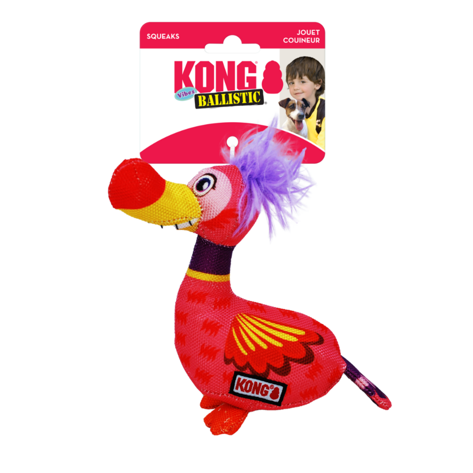 Kong Kong Ballistic Vibez Bird Pink