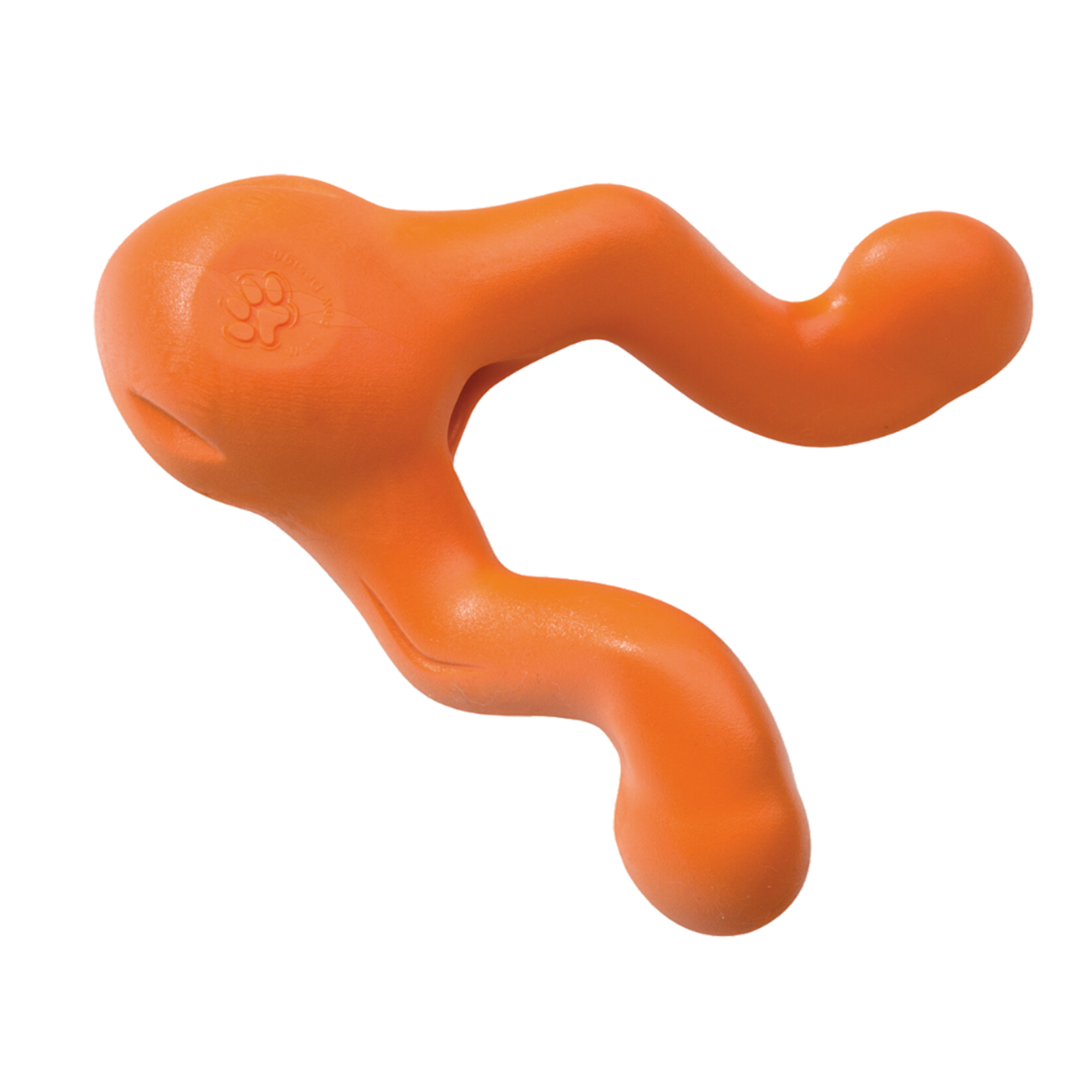 West PawTizzi Small 4.5" - orange dog toy