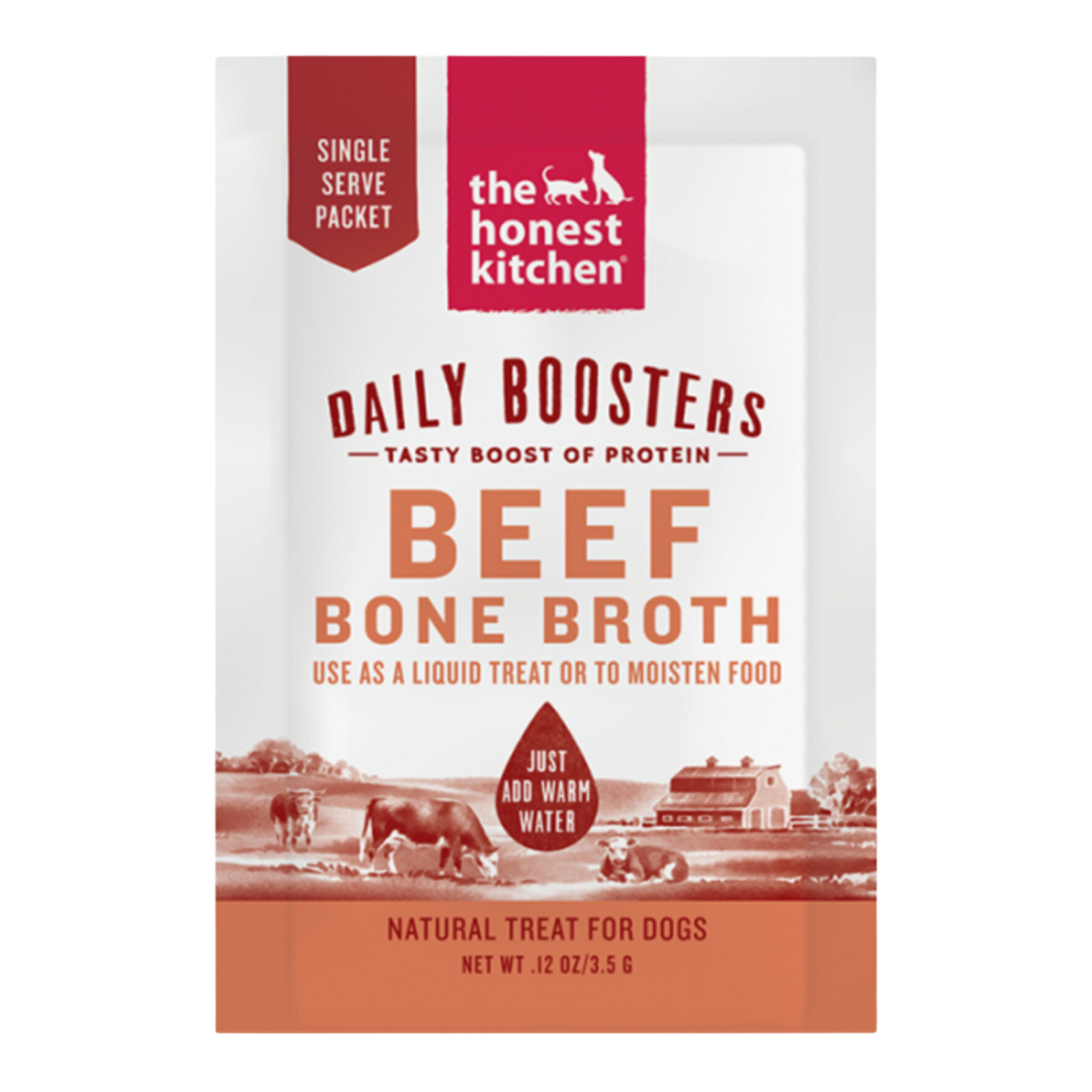 Honest Kitchen HK Daily Boosters Beef Bone Broth 3.5g
