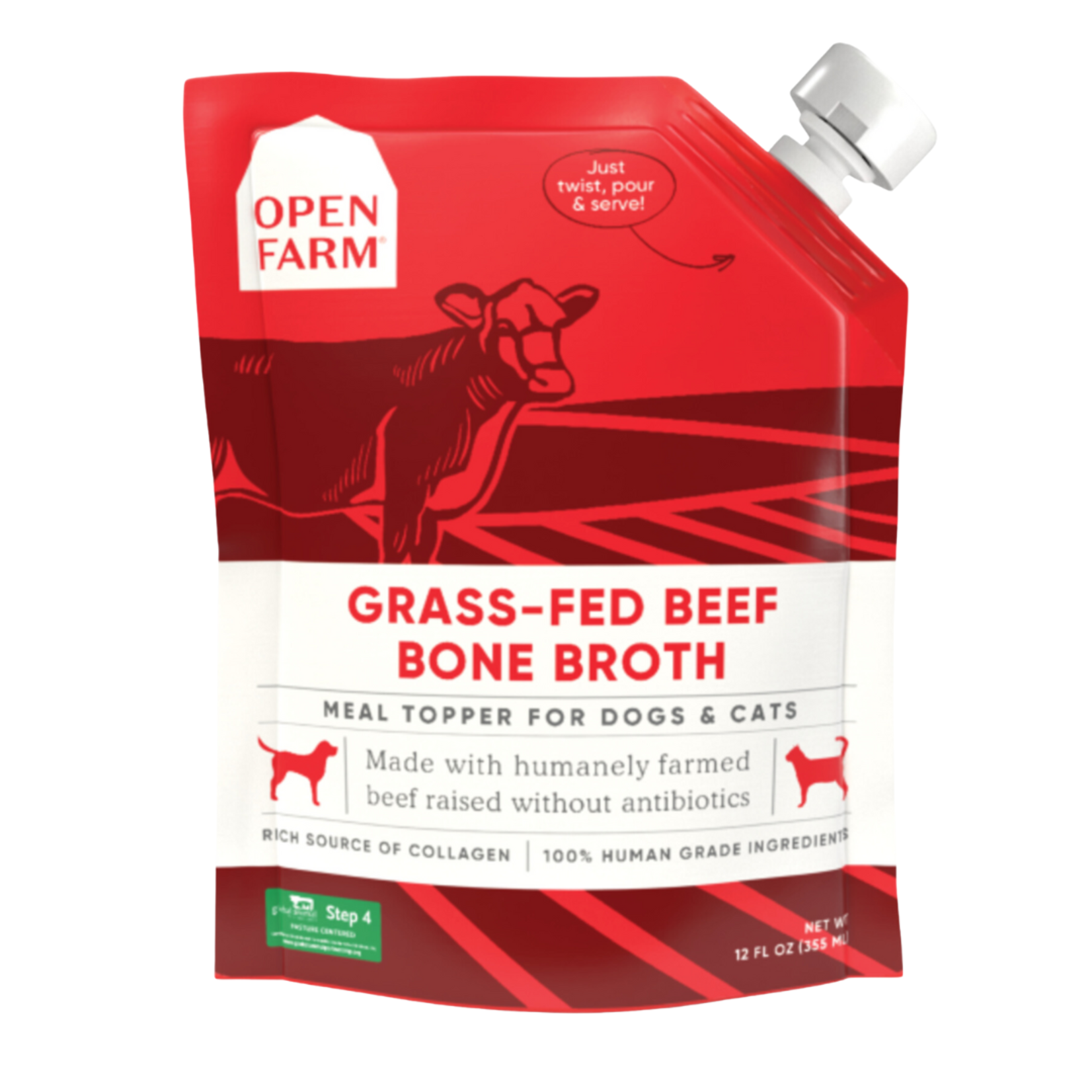 Open Farm Bone Broth Beef Cat&Dog