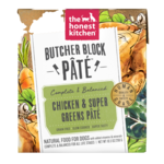 The honest kitchen The honest kitchen Dog Pate Chicken & Super Green Butcher Block 10.5oz