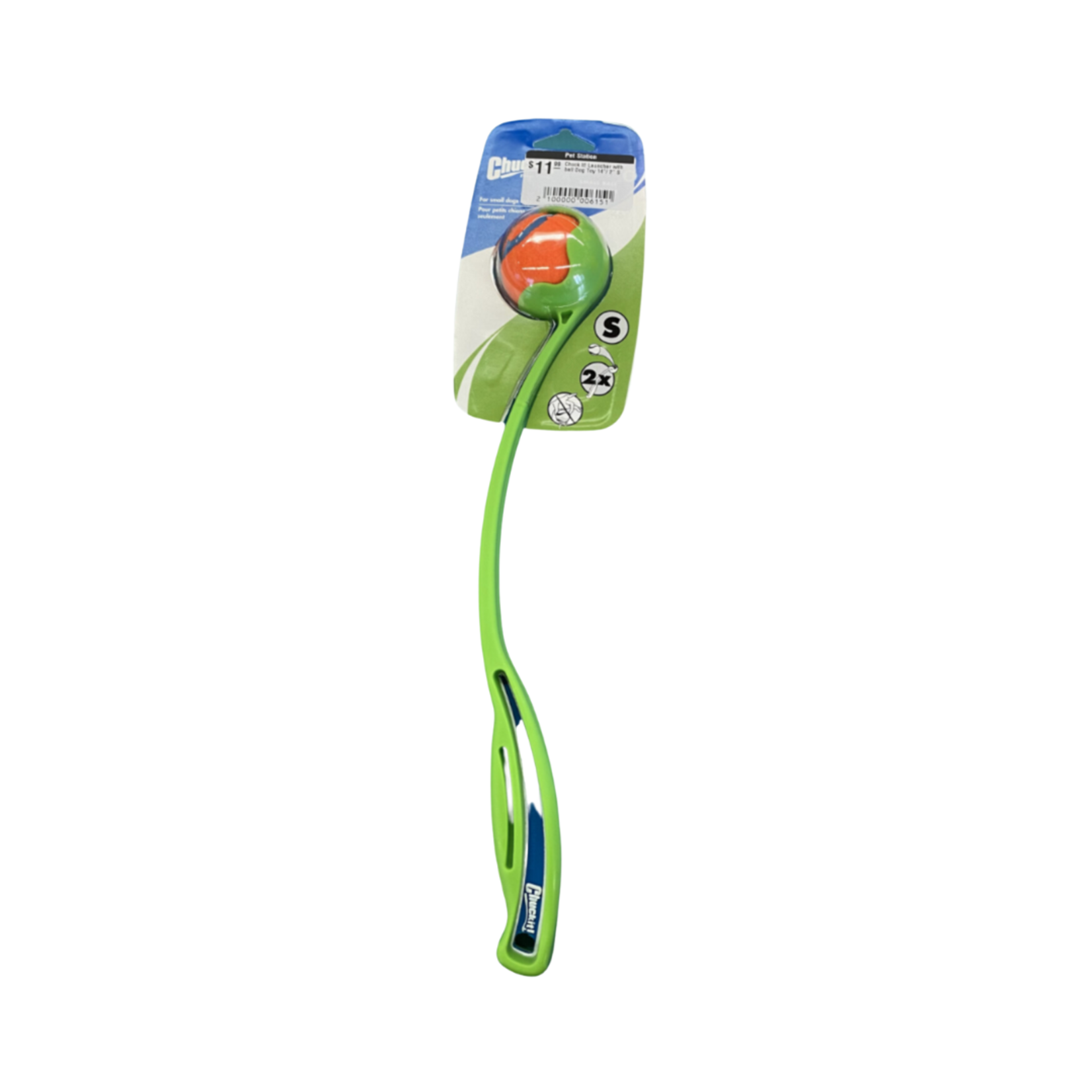 Chuckit Chuckit! Sport Launcher with ball Green Size: 14"  Ball: S