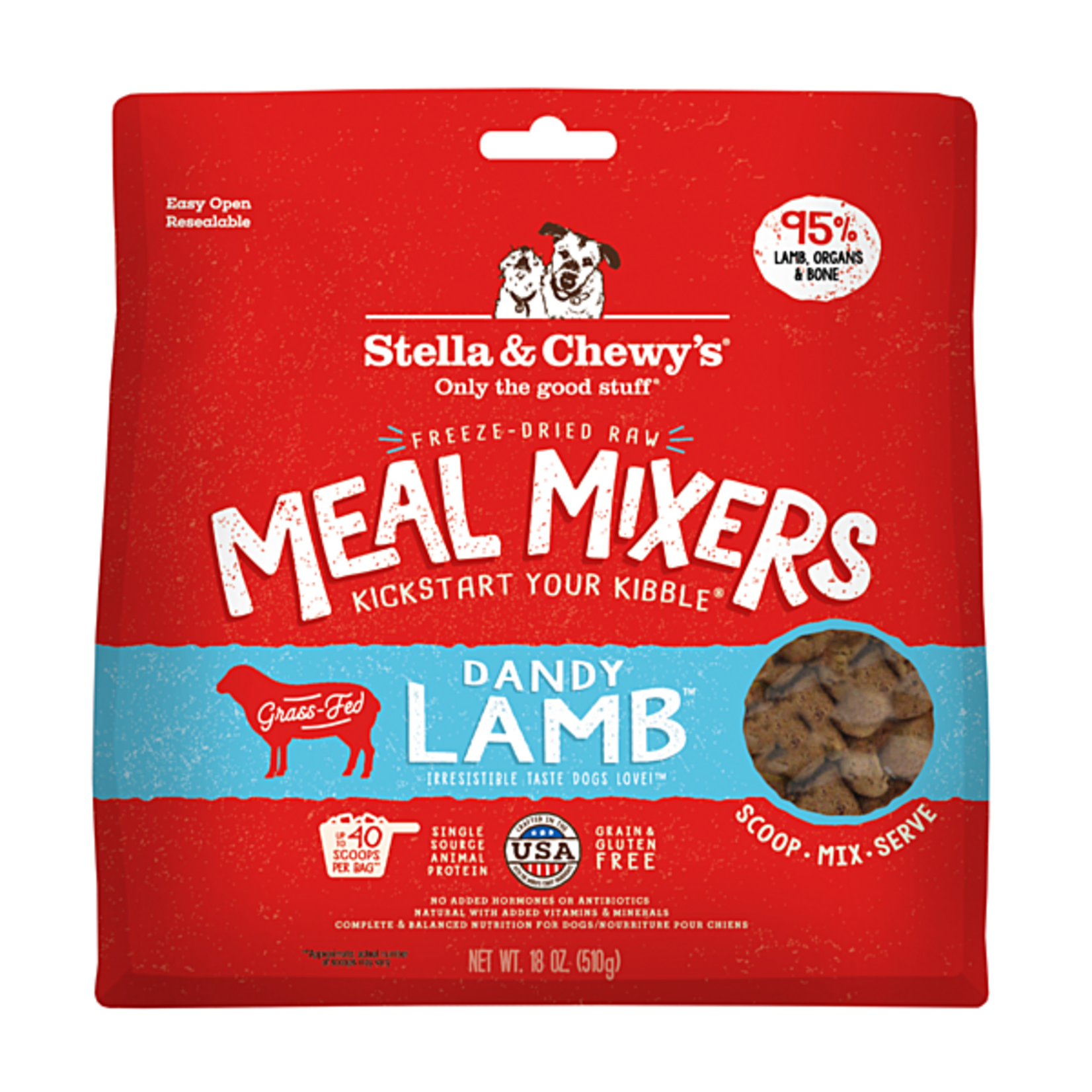 Stella & Chewy's Stella & Chewy's freeze dried Meal Mixers Dandy Lamb (dog) 18oz