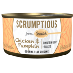 Scrumptious Scrumptious Cat Can Chicken & Pumpkin 2.8oz