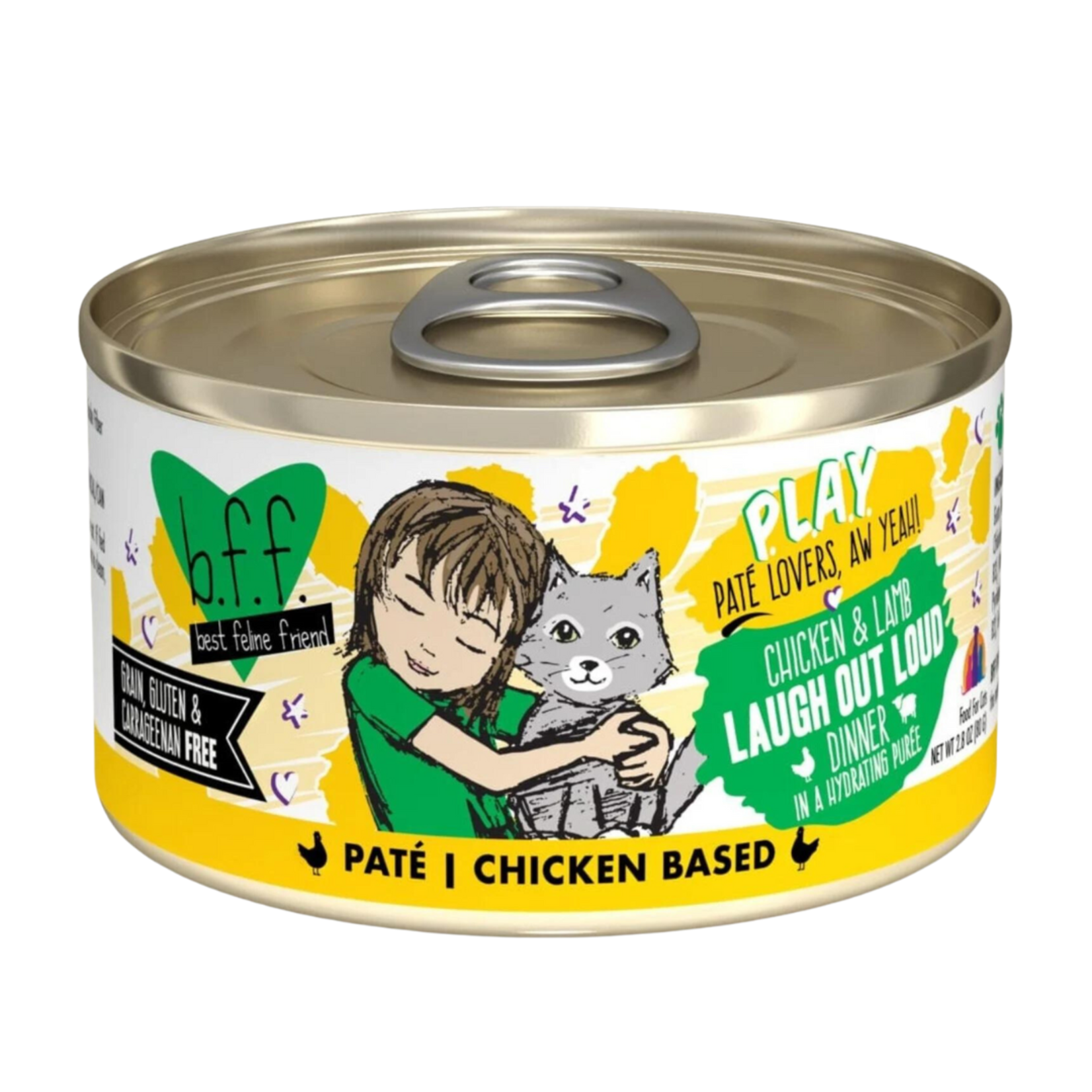 Weruva Weruva cat can play Chicken & Lamb 2.8oz