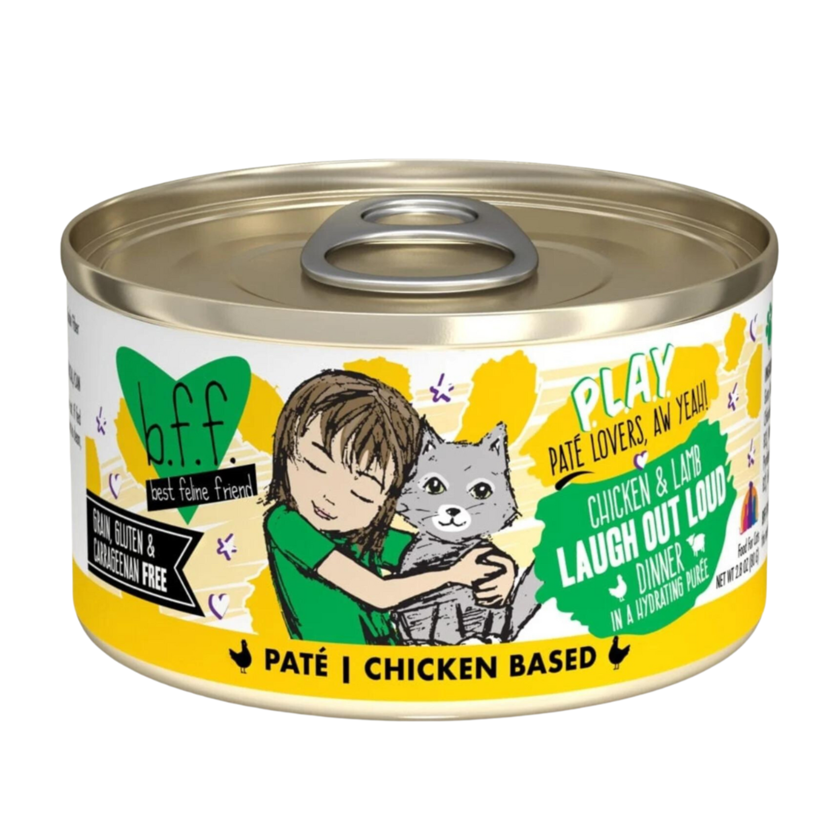 Weruva Weruva cat can play Chicken & Lamb Pate 12 x 2.8oz