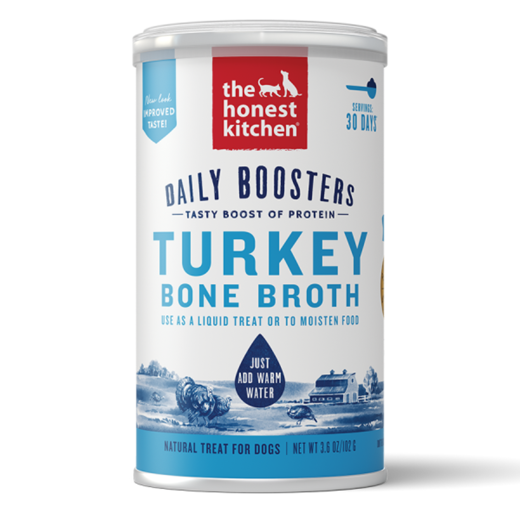 Honest Kitchen Honest Kitchen Daily Protein Boosters Turkey Bone Broth 3.6oz