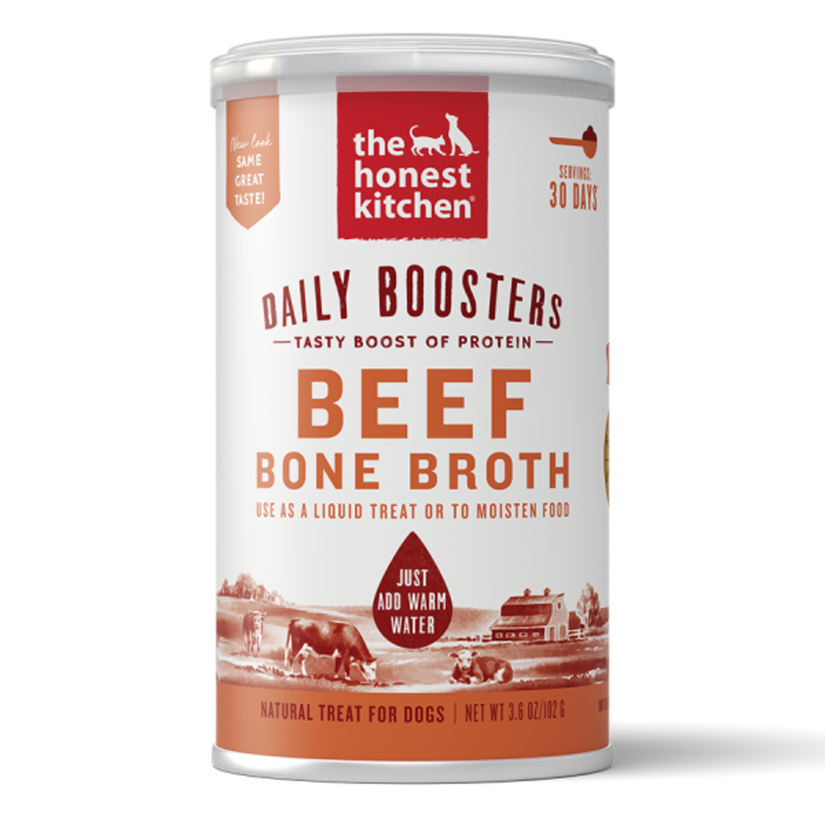 Honest Kitchen Honest Kitchen Daily Protein Boosters Beef Bone Broth 3.6oz