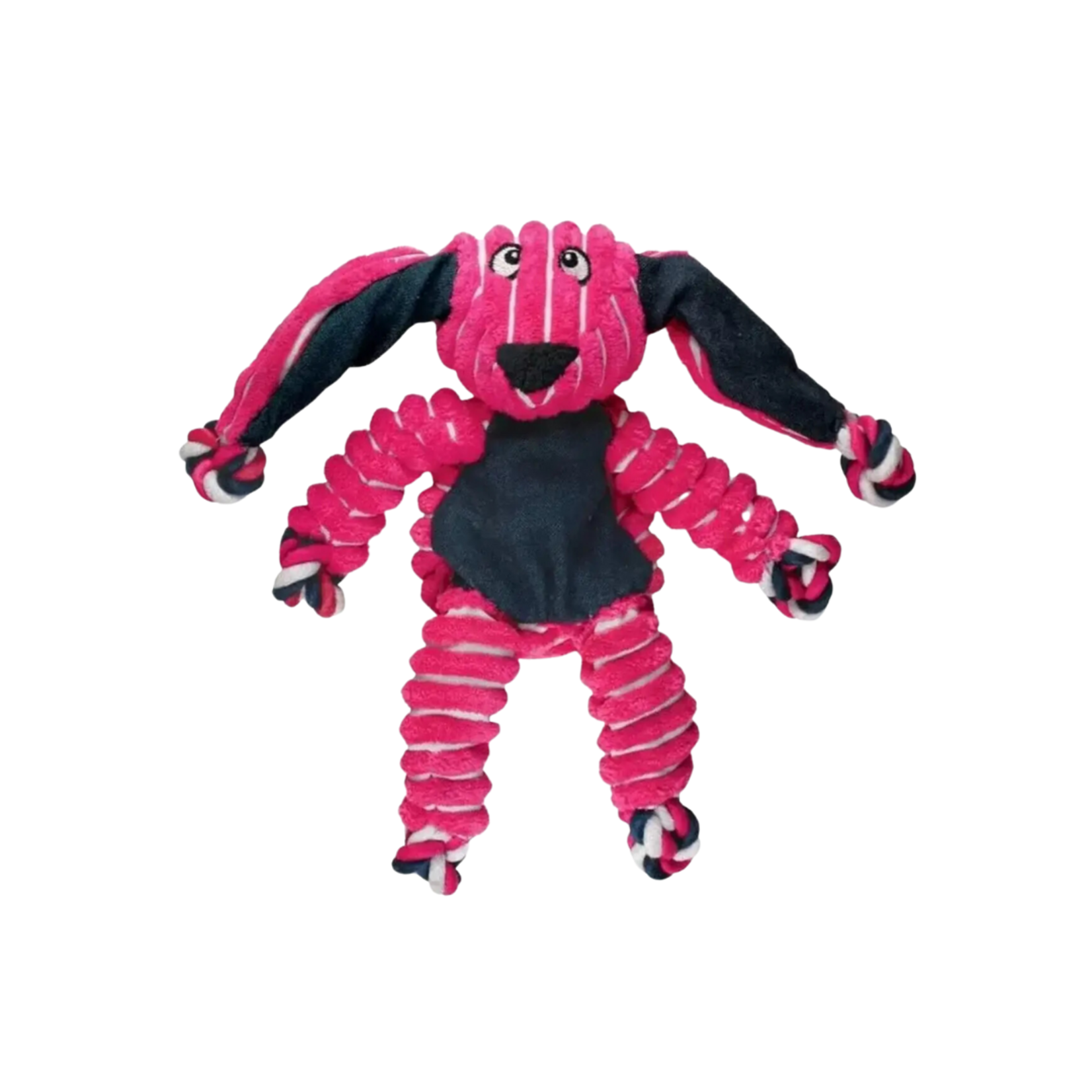 Kong Kong Knots Dog Toy Pink Rabbit L