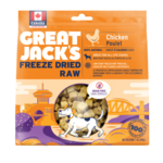 Great Jack's Great Jack's Dog treat freeze dried raw chicken