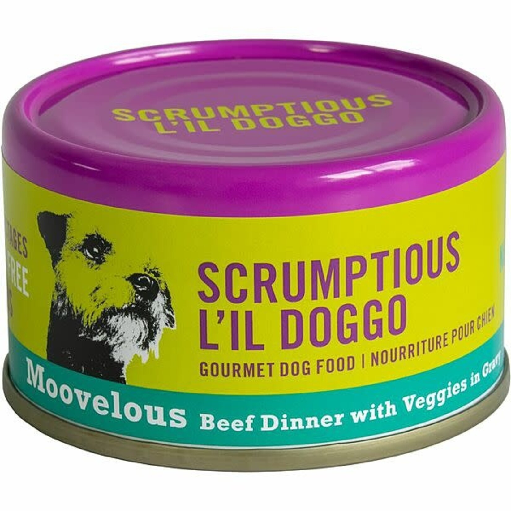 Scrumptious Scrumptious dog Wet food Beef & Veggie Dinner in Gravy 3oz