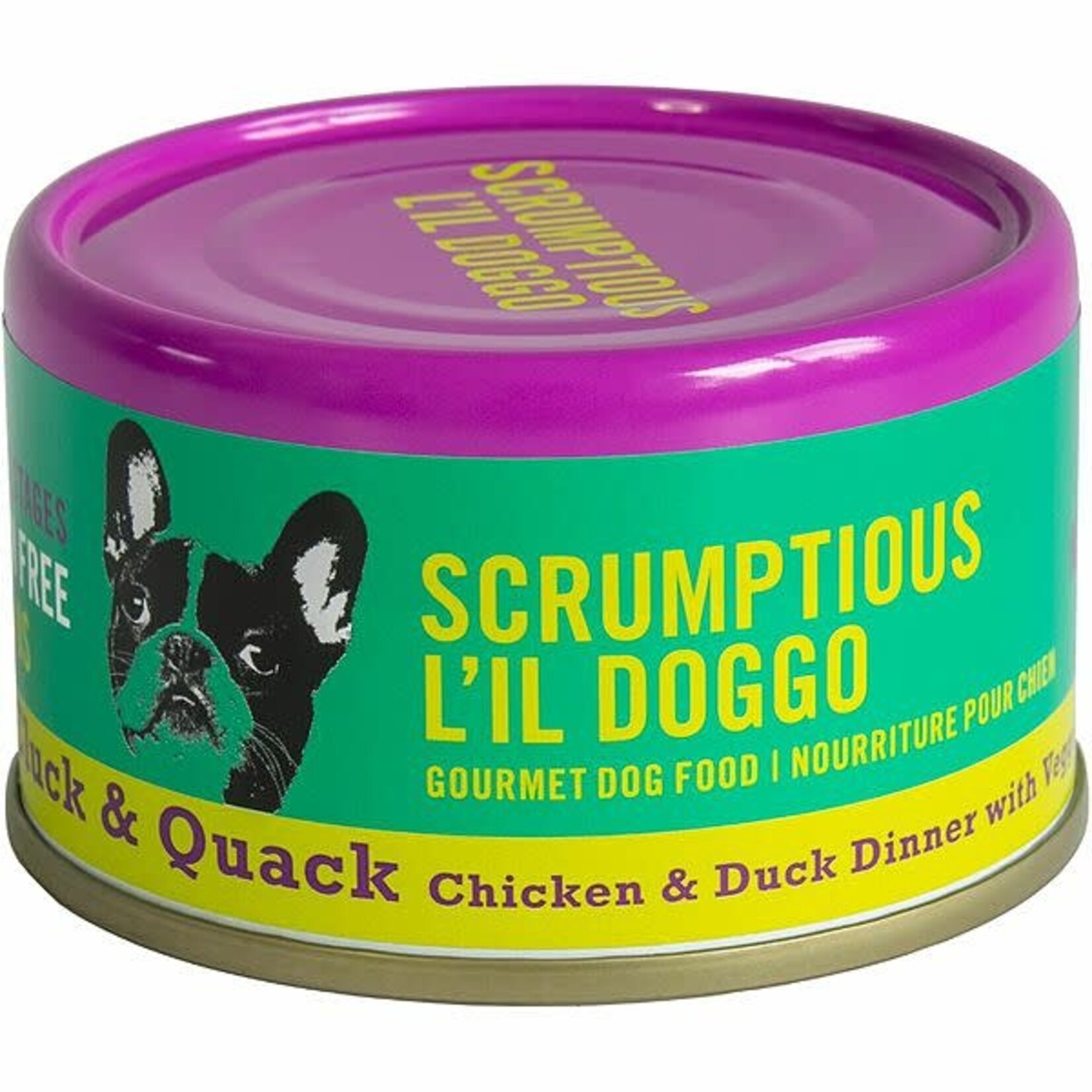 Scrumptious Scrumptious dog Wet food Chicken Duck & Veggie Dinner in Gravy 3oz