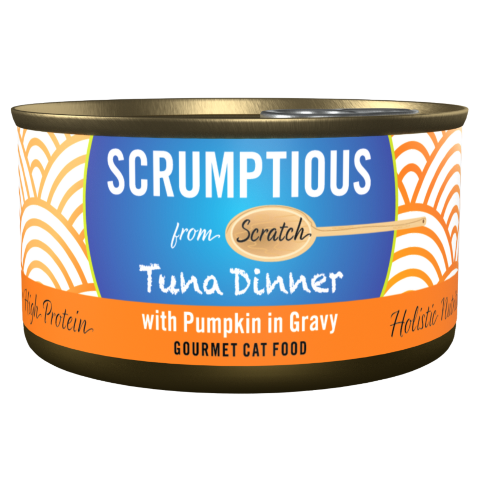 Scrumptious Scrumptious Cat Can Tuna & Pumpkin in Gravy 2.8oz
