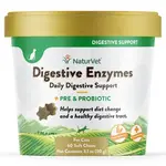 NaturVet Digestive Enzymes Pre & Probiotic 60 Soft Chews ( Cat)