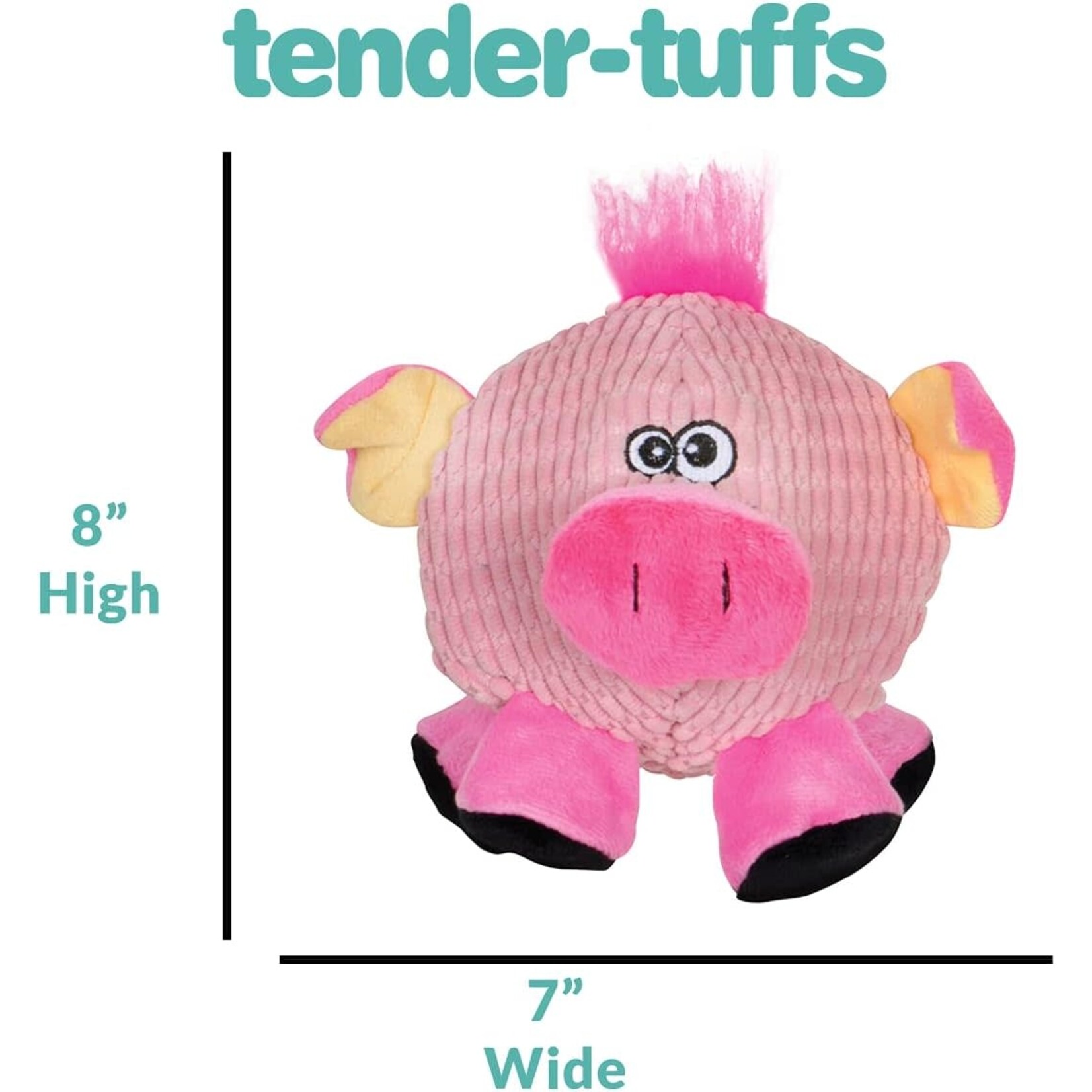 Tender tuffs Round pink Pig