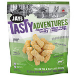 Jay's Tasty Adventures Crunchy Crisps Yellow Pea & Beef liver dog treat 170g