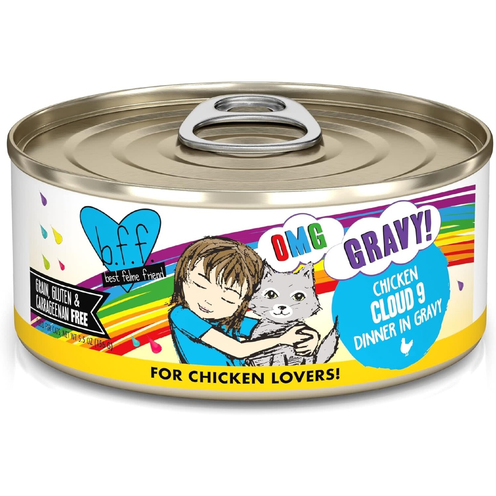 Weruva Weruva Best Feline Friend Chicken  in Gravy ( cloud 9) 8x5.5