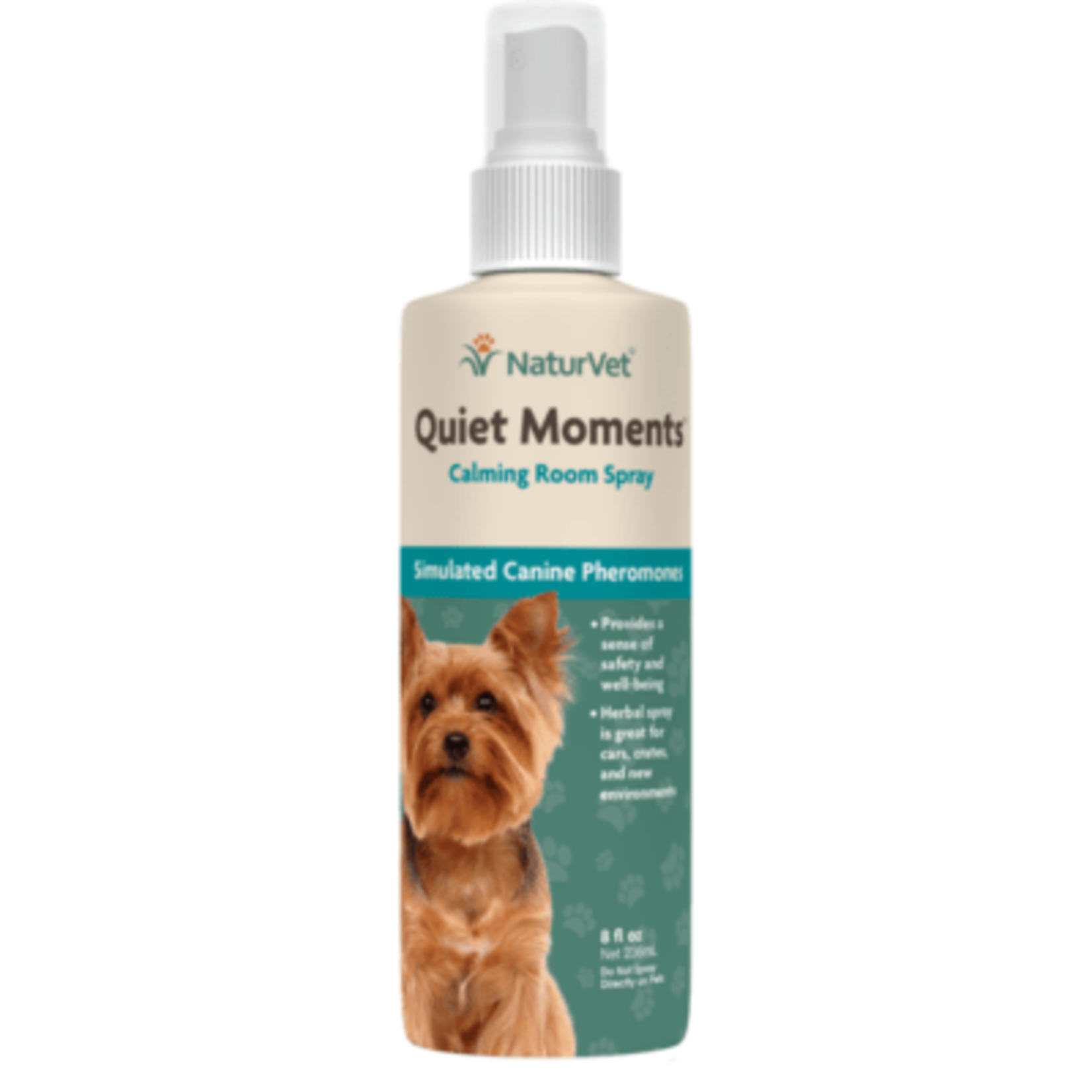 NaturVet Quiet Moments Calming Room Spray 8oz for dog