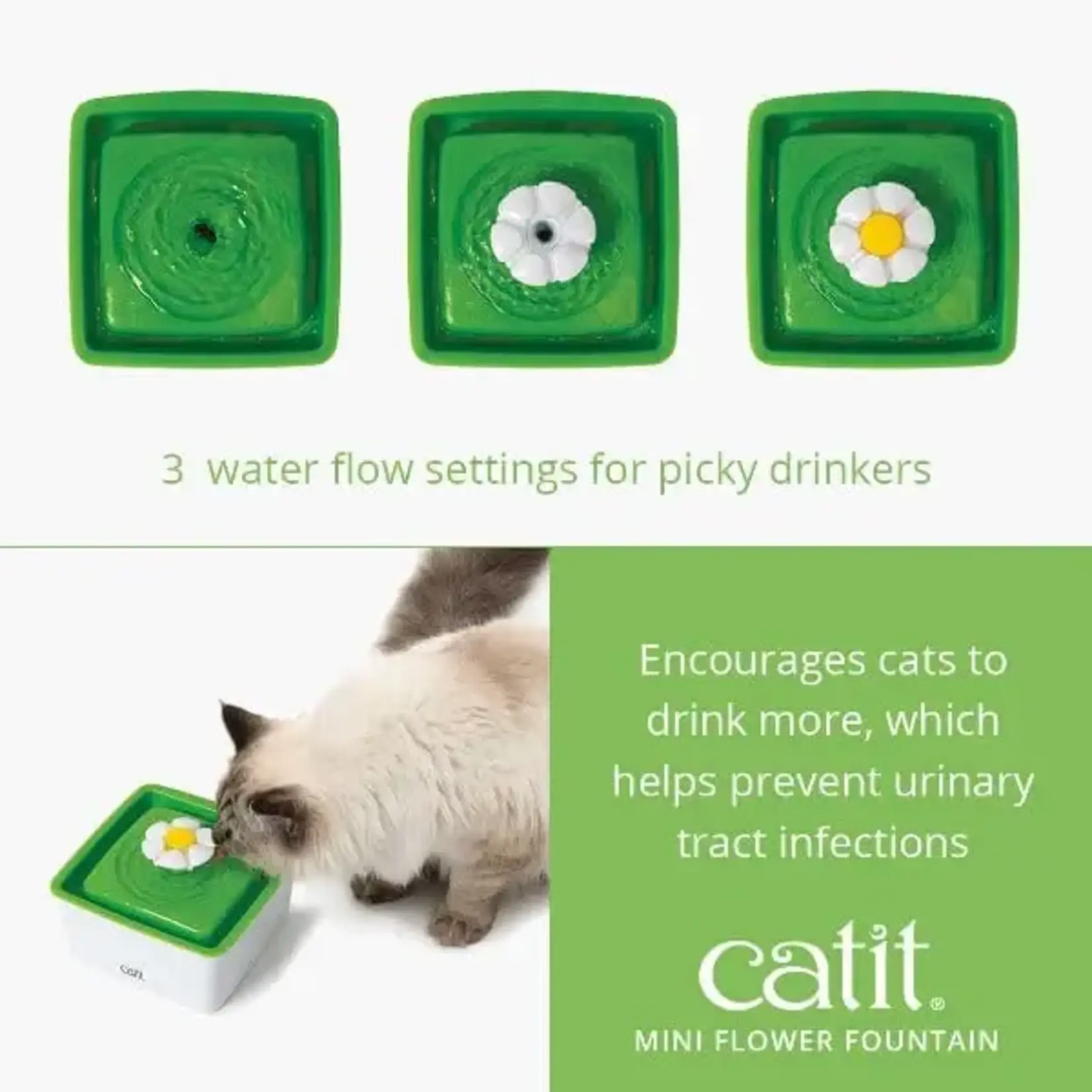 Catit Flower Cat Fountain Mini 1.5L