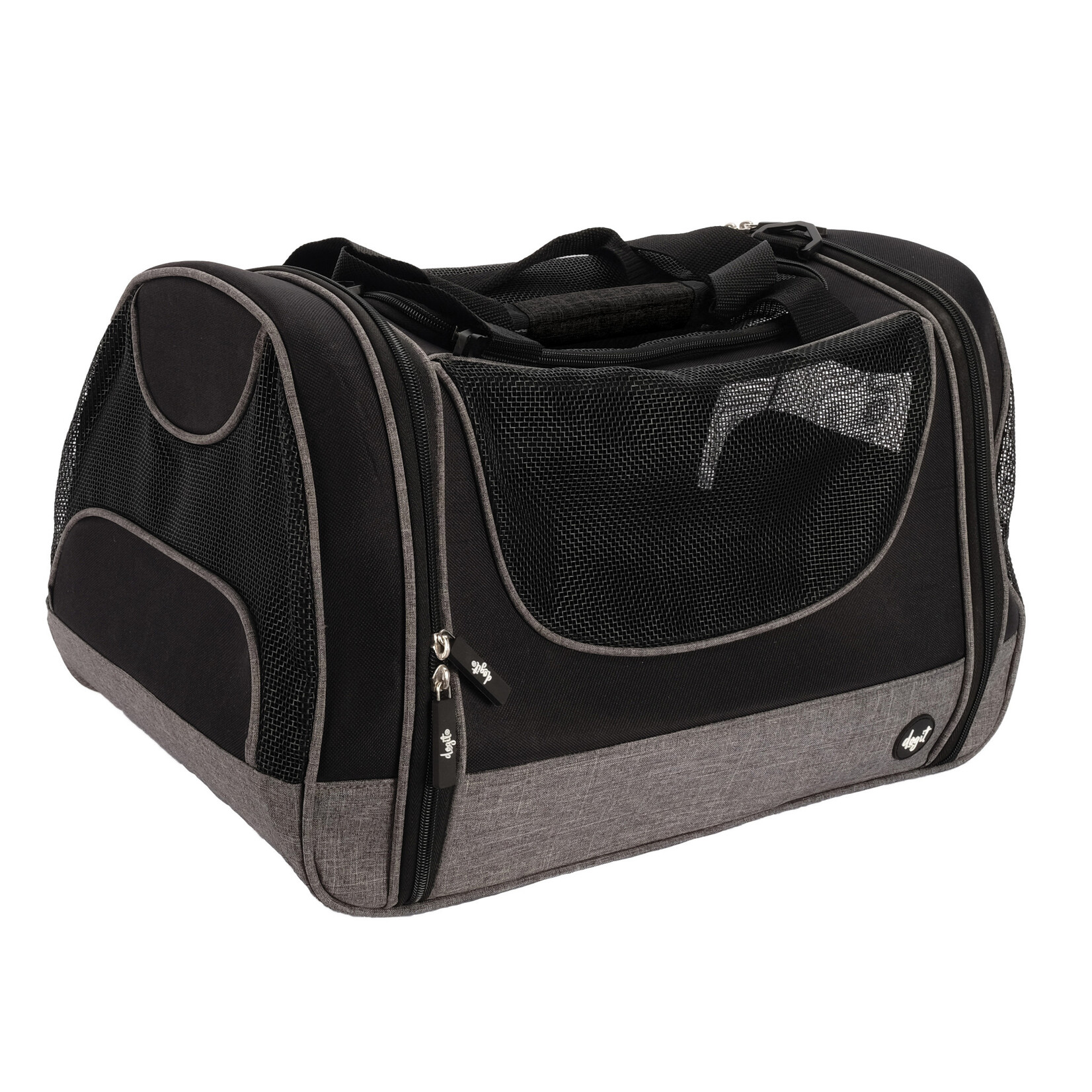 Dogit Explorer Soft Carrier Tote carry bag Gray