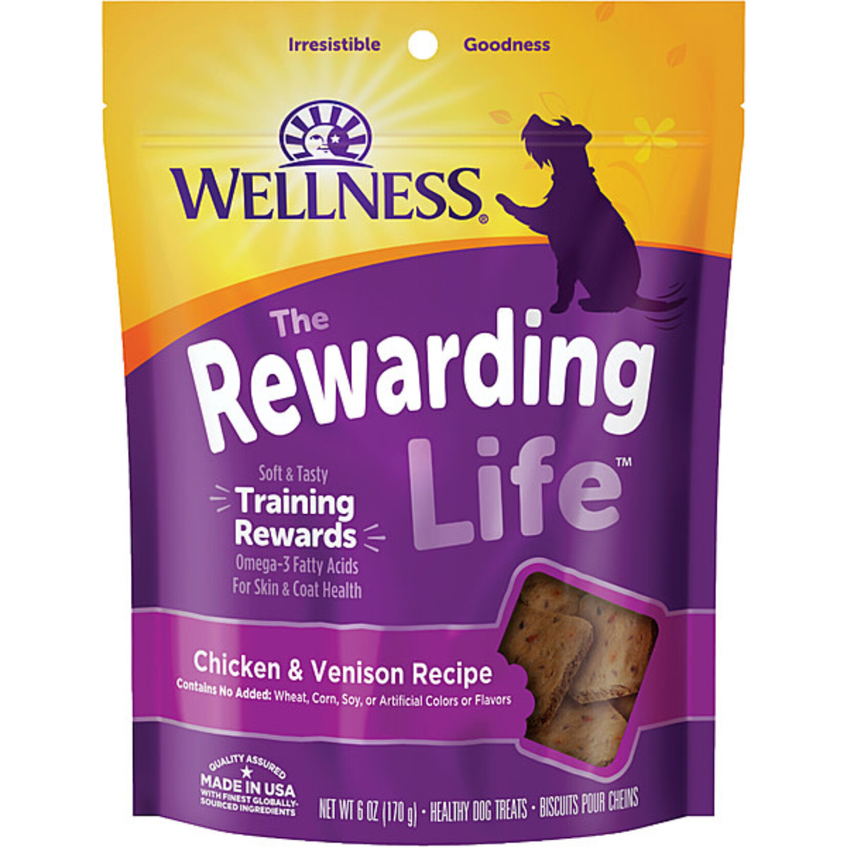 Wellness Rewarding Life  Chicken & Venison 6 oz