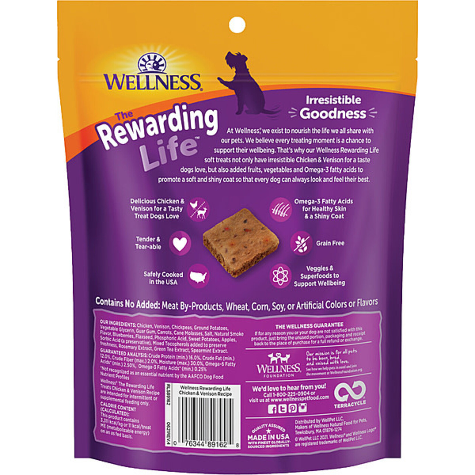 Wellness Rewarding Life  Chicken & Venison 6 oz