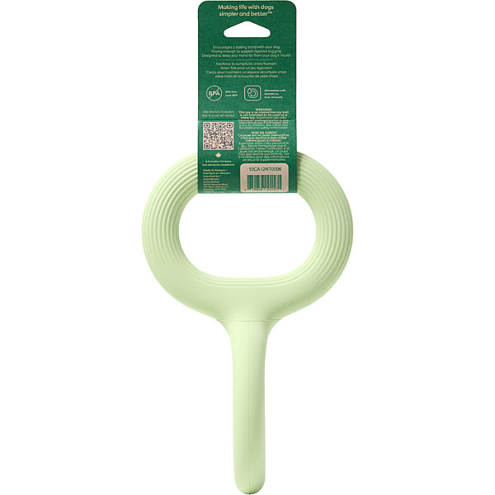 Earth rated Natural rubber Tug Toy large