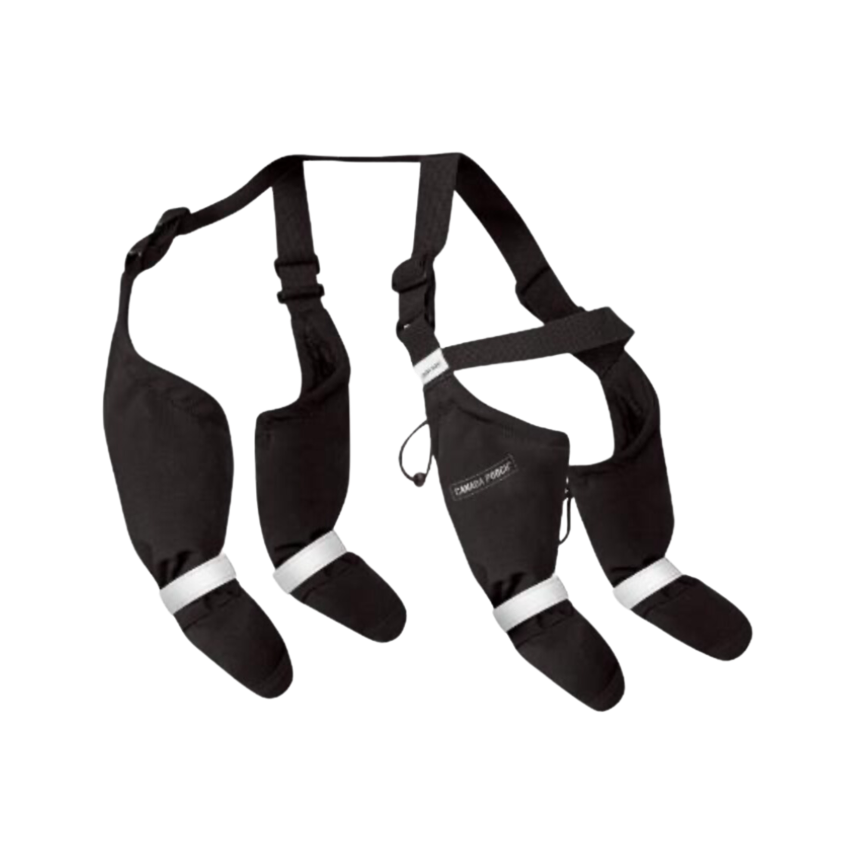 Canada Pooch Canada Pooch Suspender Boots SHORT Leg Length Black