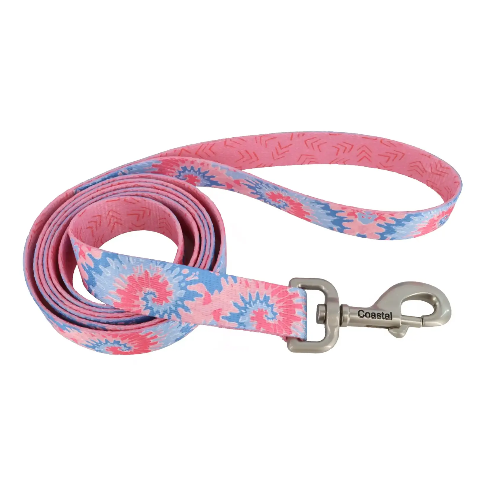 Coastal Sublime Reversible Dog Leash pink 1.8m (6fit)