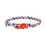 Coastal Safe Cat Round Patterned Breakaway Collar