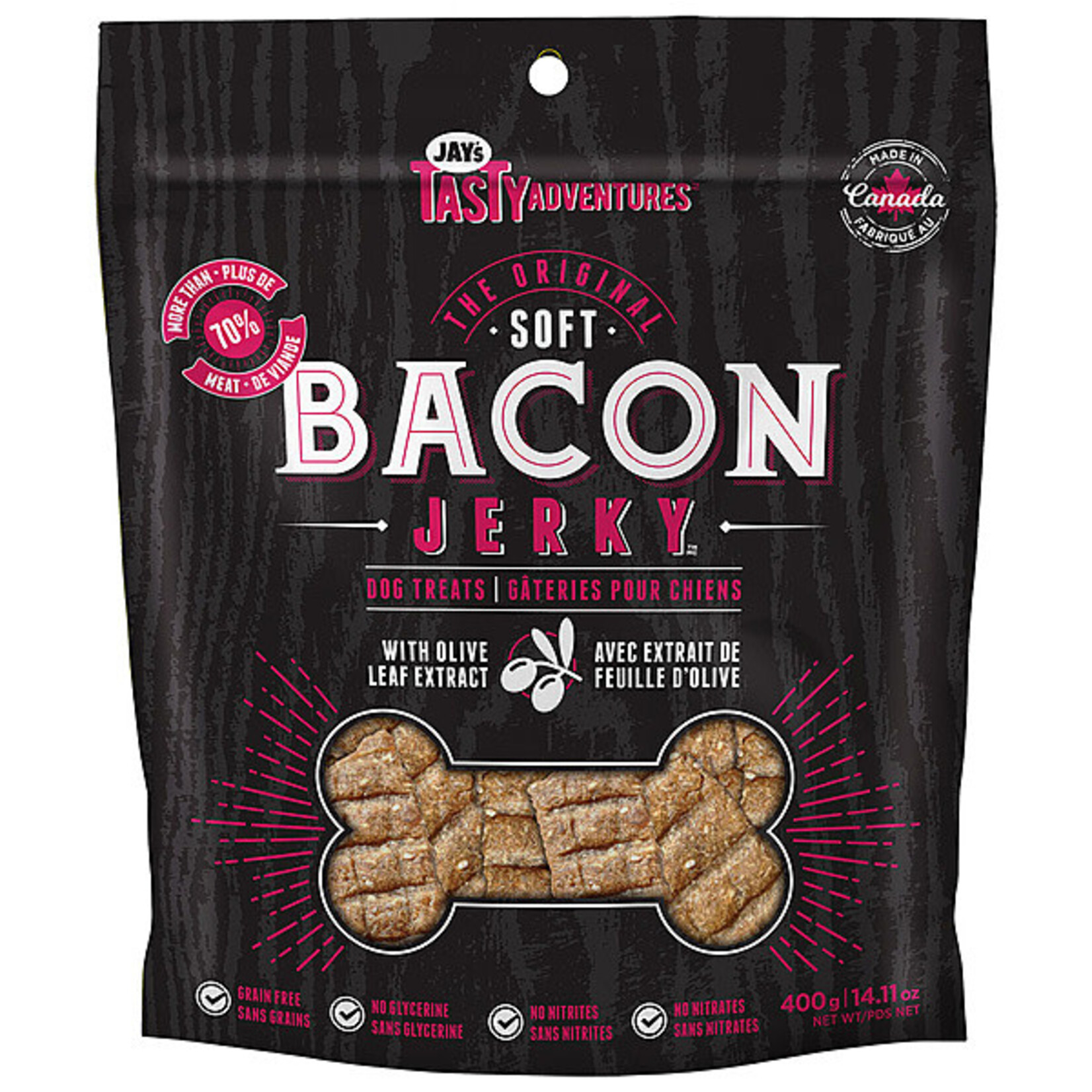 Jays Tasty Original Soft Bacon Jerky