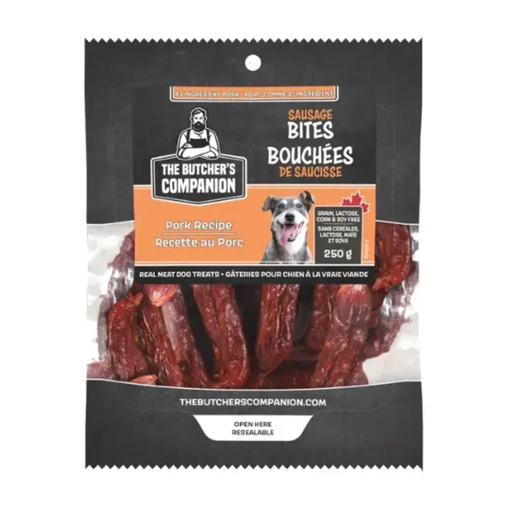 The Butcher's Companion Pork Sausage Bites 250g