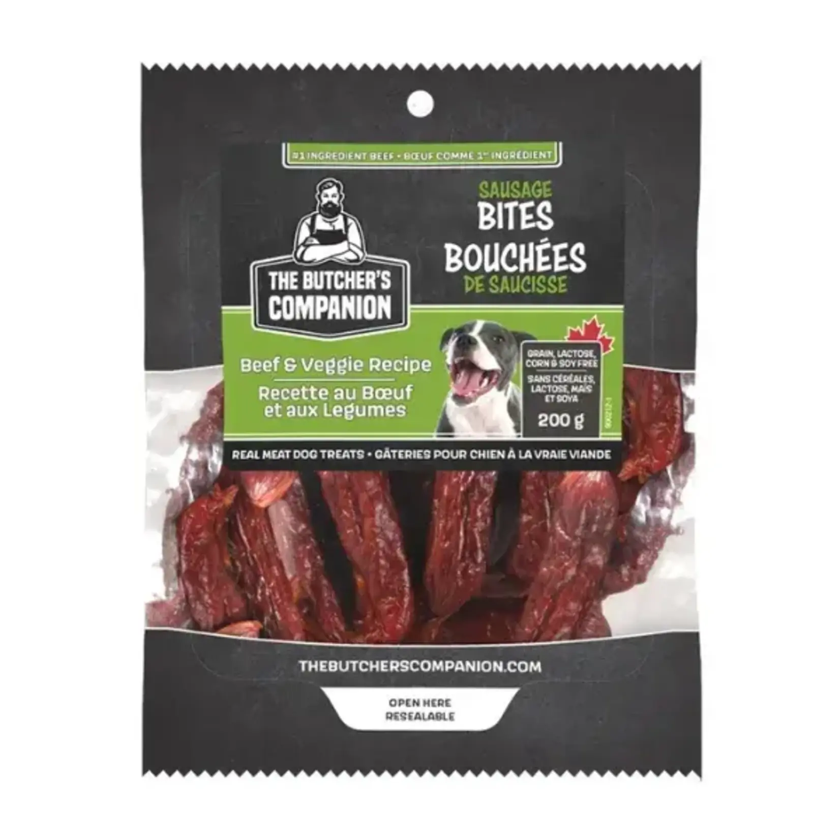 The Butcher's Companion Beef & Veggie Sausage Bites 150g