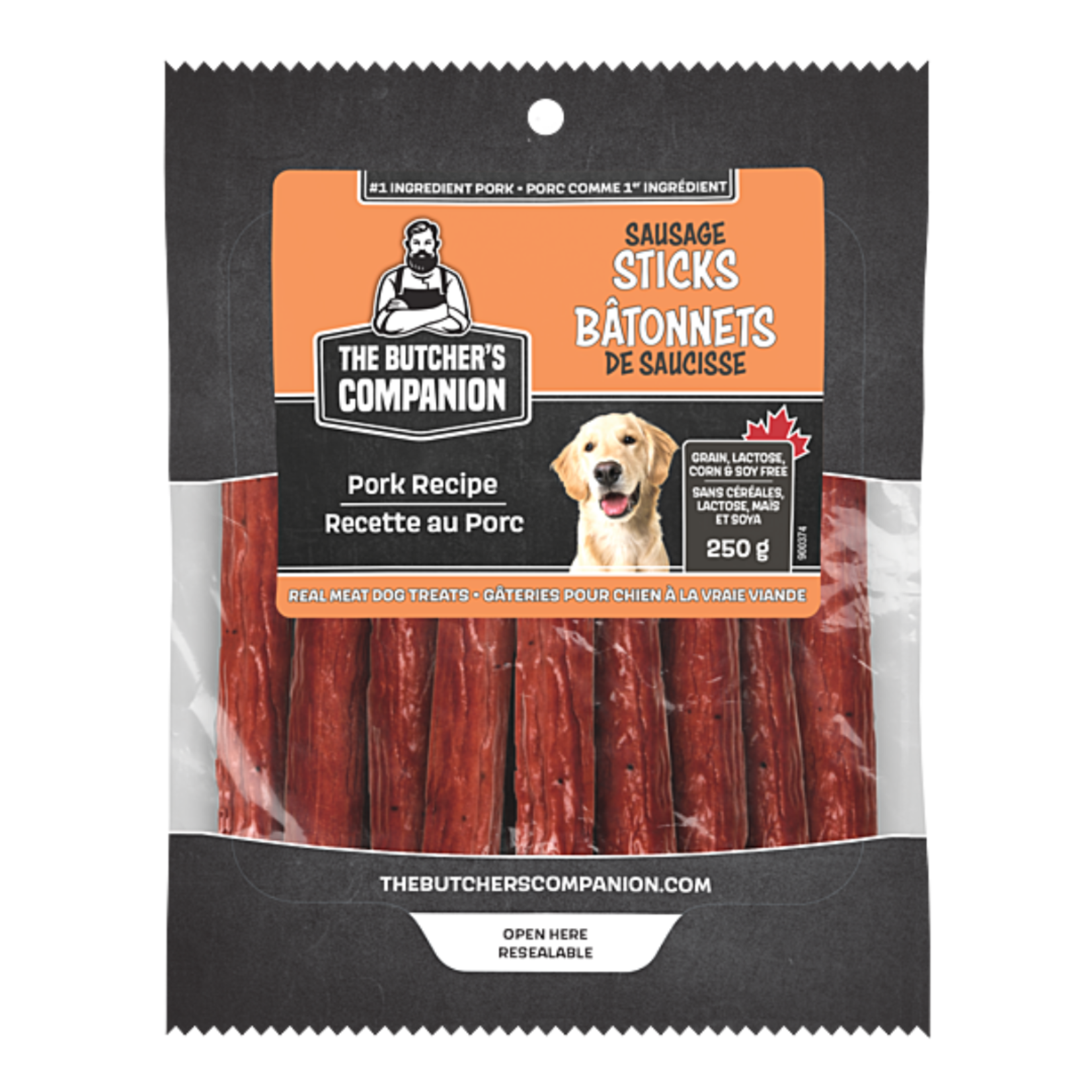 The Butcher's Companion Pork Sausage Sticks 250g