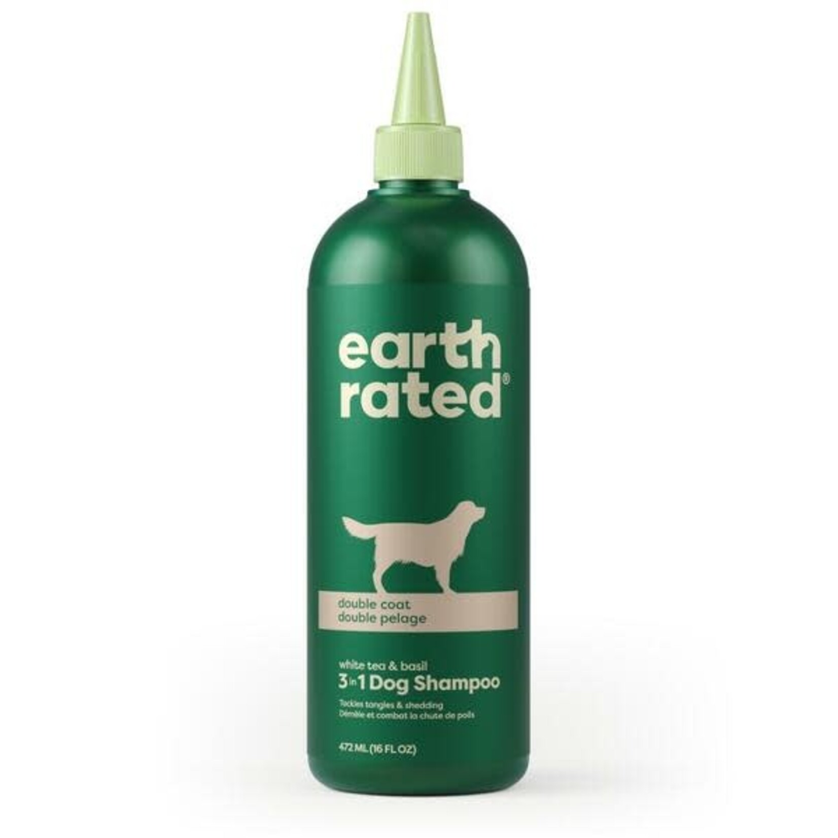Earth Rated 3 in 1 Dog Double Coat Shampoo 472ml