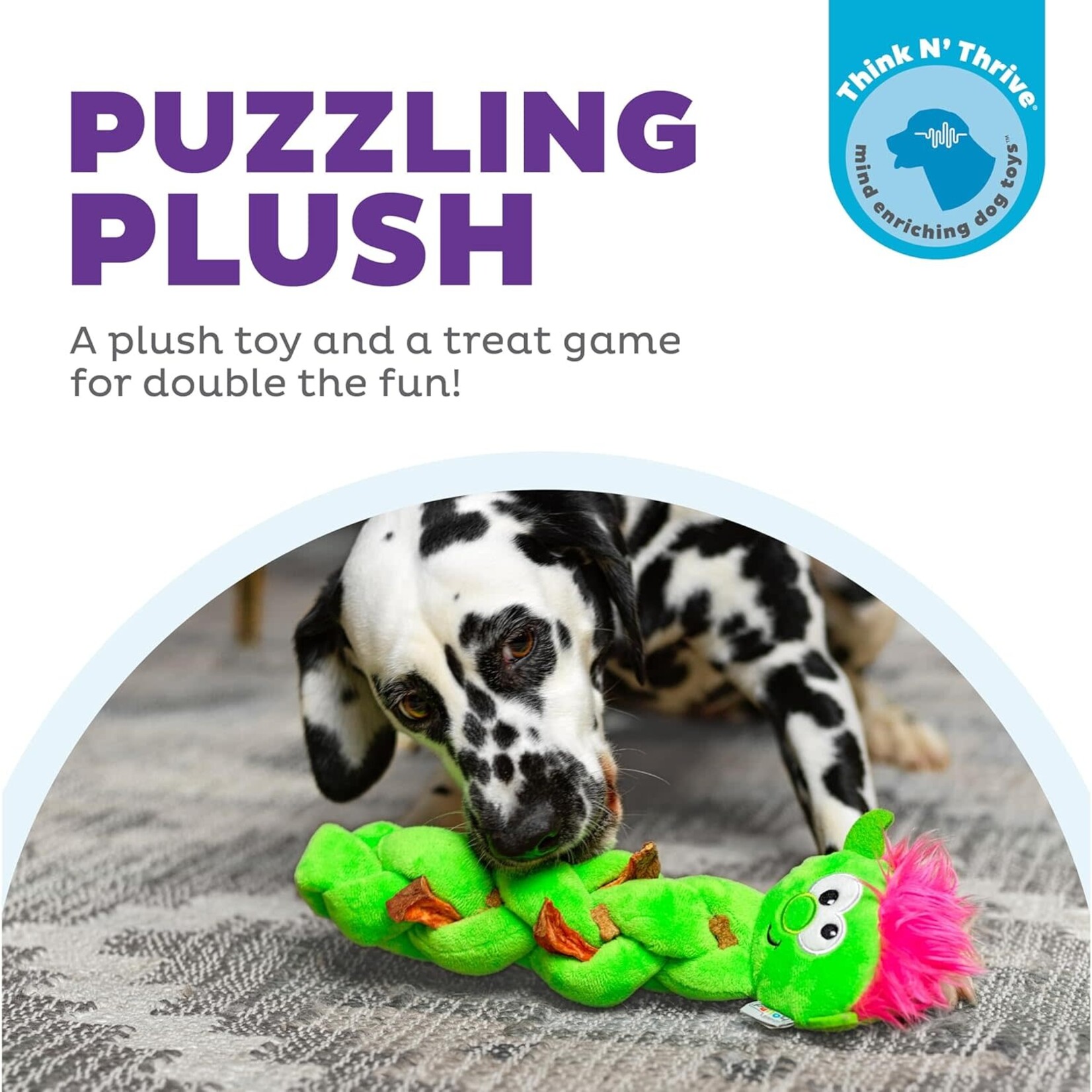 Outward Twistiez Troll Floppy treat Puzzle toy