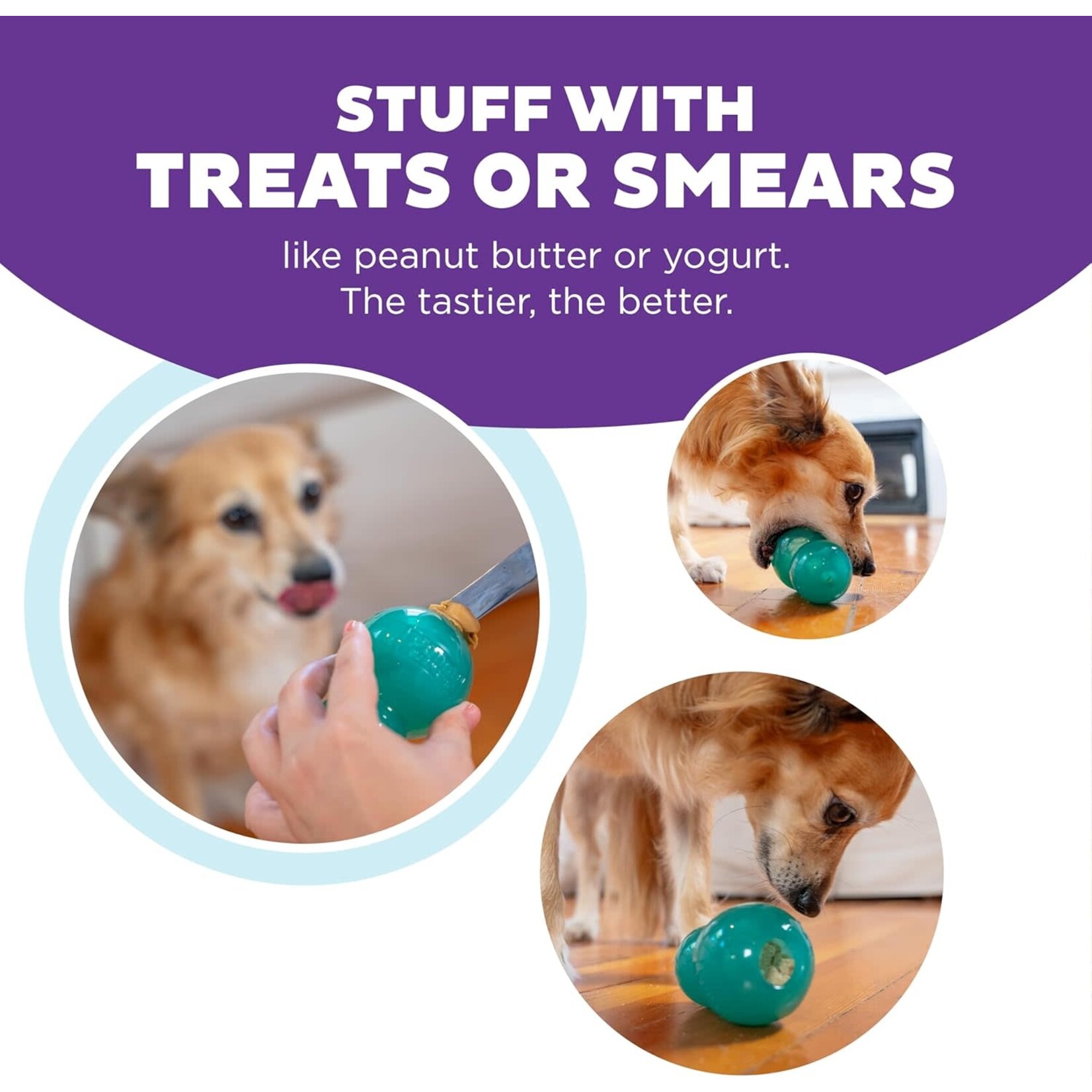 Outward Hound Double - Tuff Interactive Treat Stuffer S