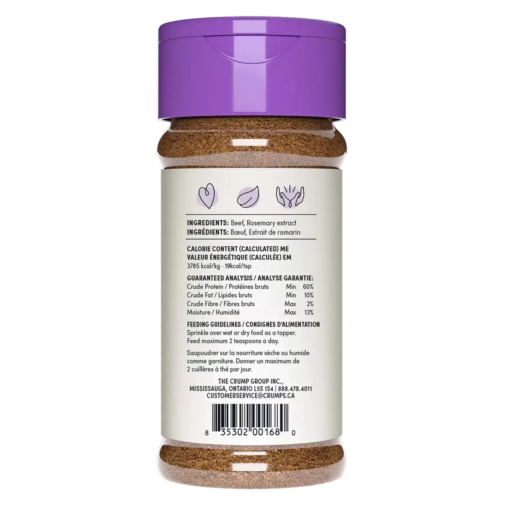 Crumps' Naturals Liver Sprinkles bottles  120g