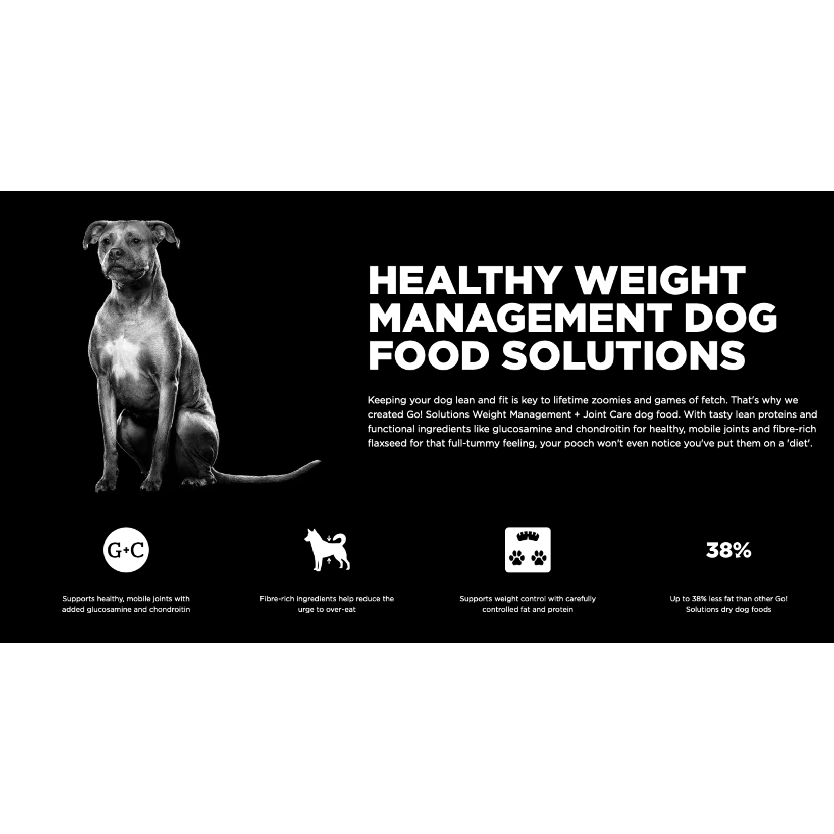 go! solutions Go! dog Weight Management & Joint Care GF Salmon