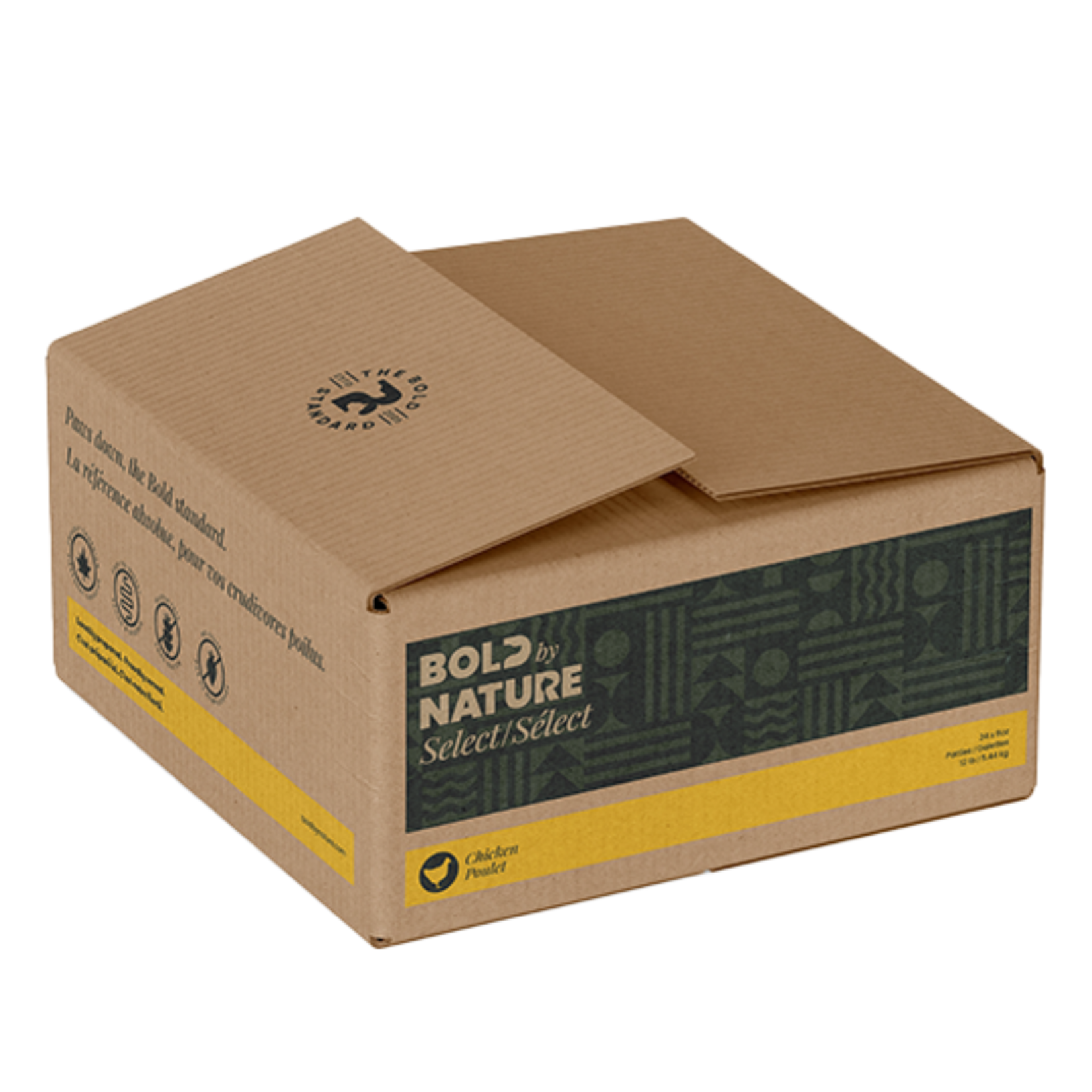 Bold by Nature Bold by Nature Dog Select Chicken Patties 12lb