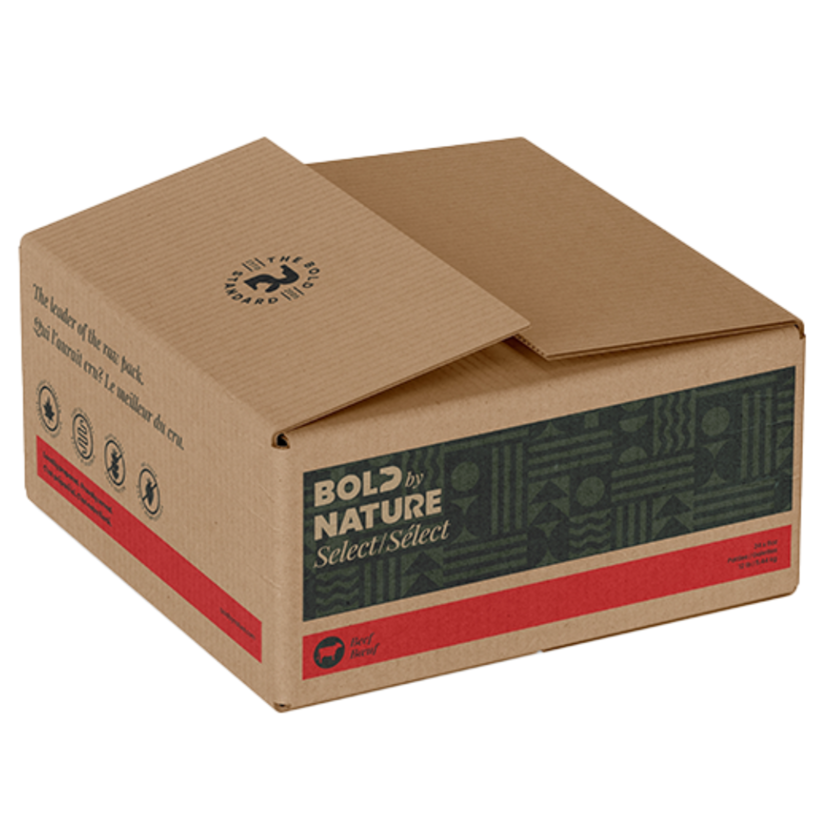 Bold by Nature Bold by Nature Dog Select Beef Patties 12lb