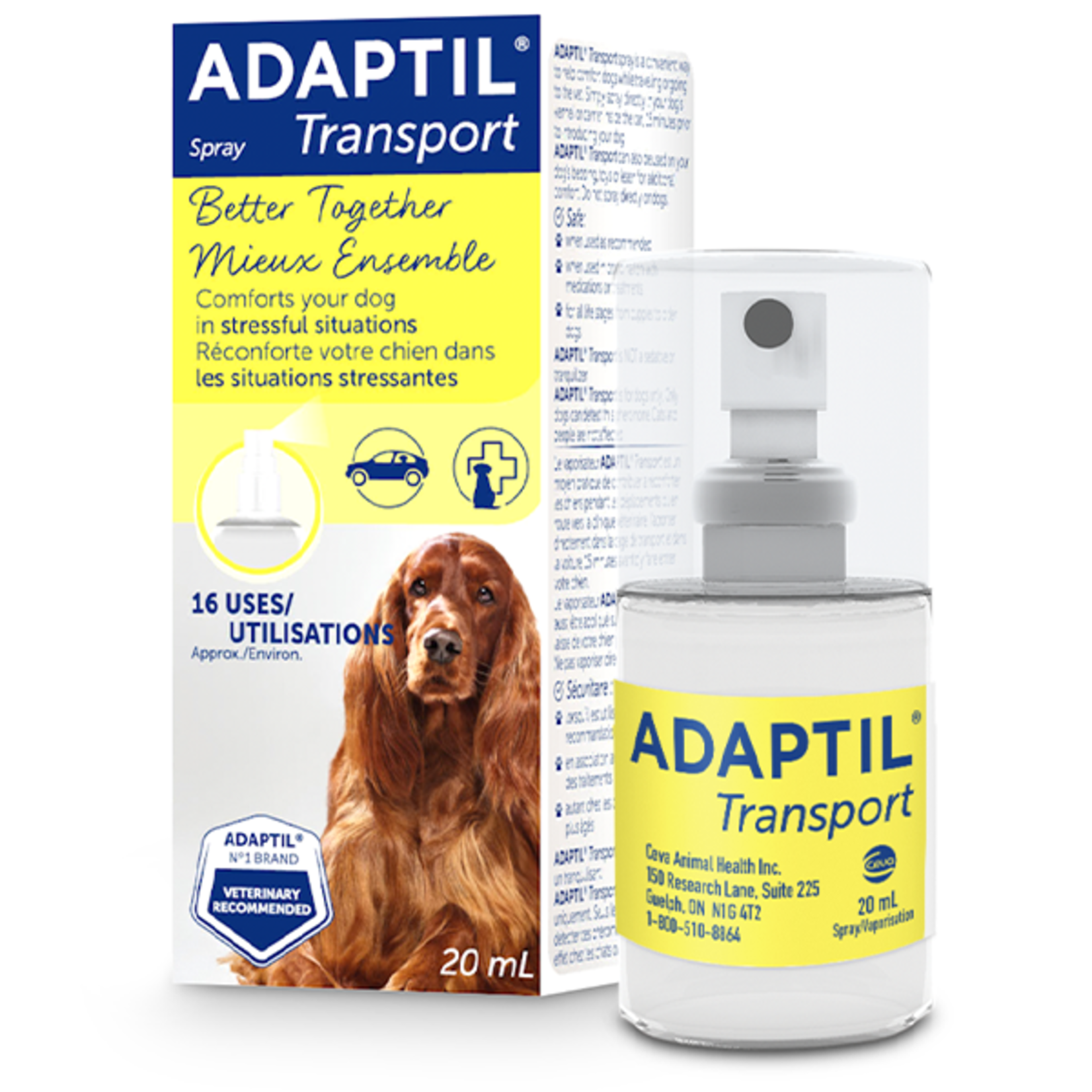 Adaptil Transport Calming Dog Spray 20ml